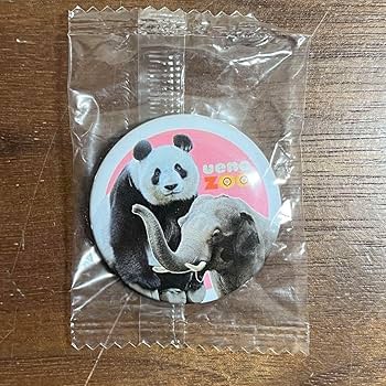 激☆レア♪　上野動物園・パンダ・40周年記念・非売品、缶バッチ♪ 激☆レア♪ 上野動物園・パンダ・40周年記念・非売品、缶バッチ